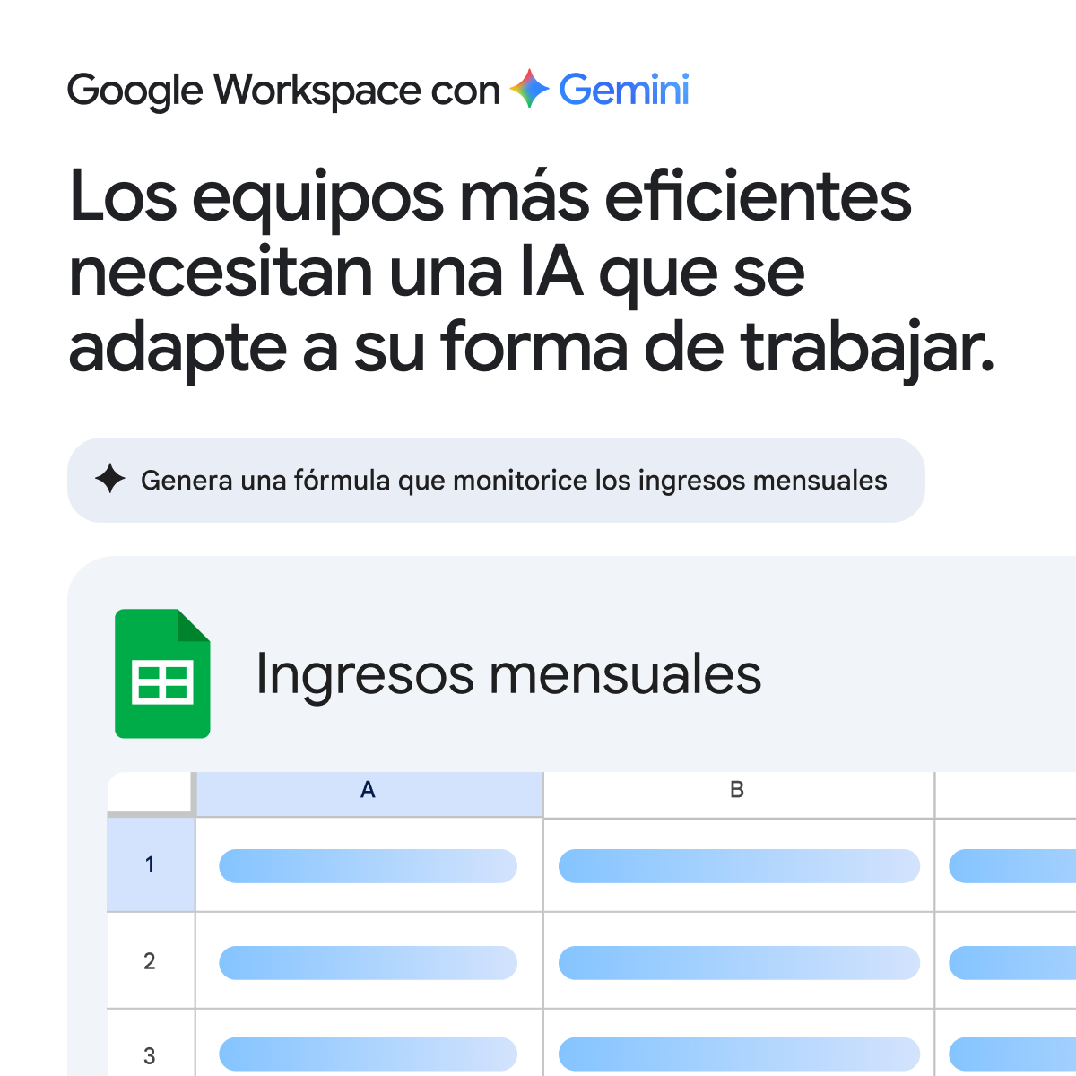 Google Workspace Facebook ad: Una sola suscripción a la que sacar mucho…