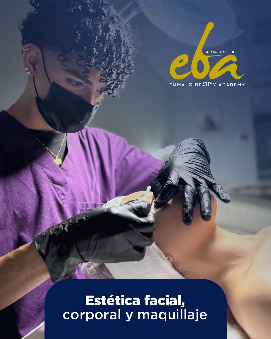 EBA Juana Díaz Facebook ad: Más de 25 años formando profesionales en Estética…