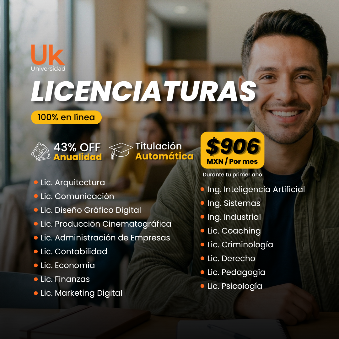 Universidad Uk México Facebook ad