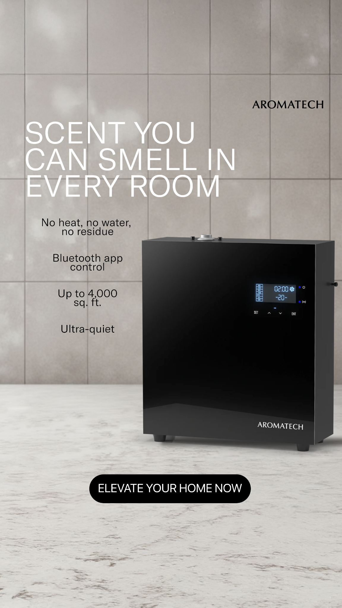 AromaTech Facebook ad
