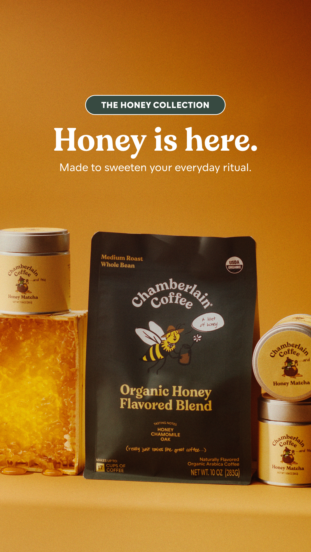 Chamberlain Coffee Facebook ad
