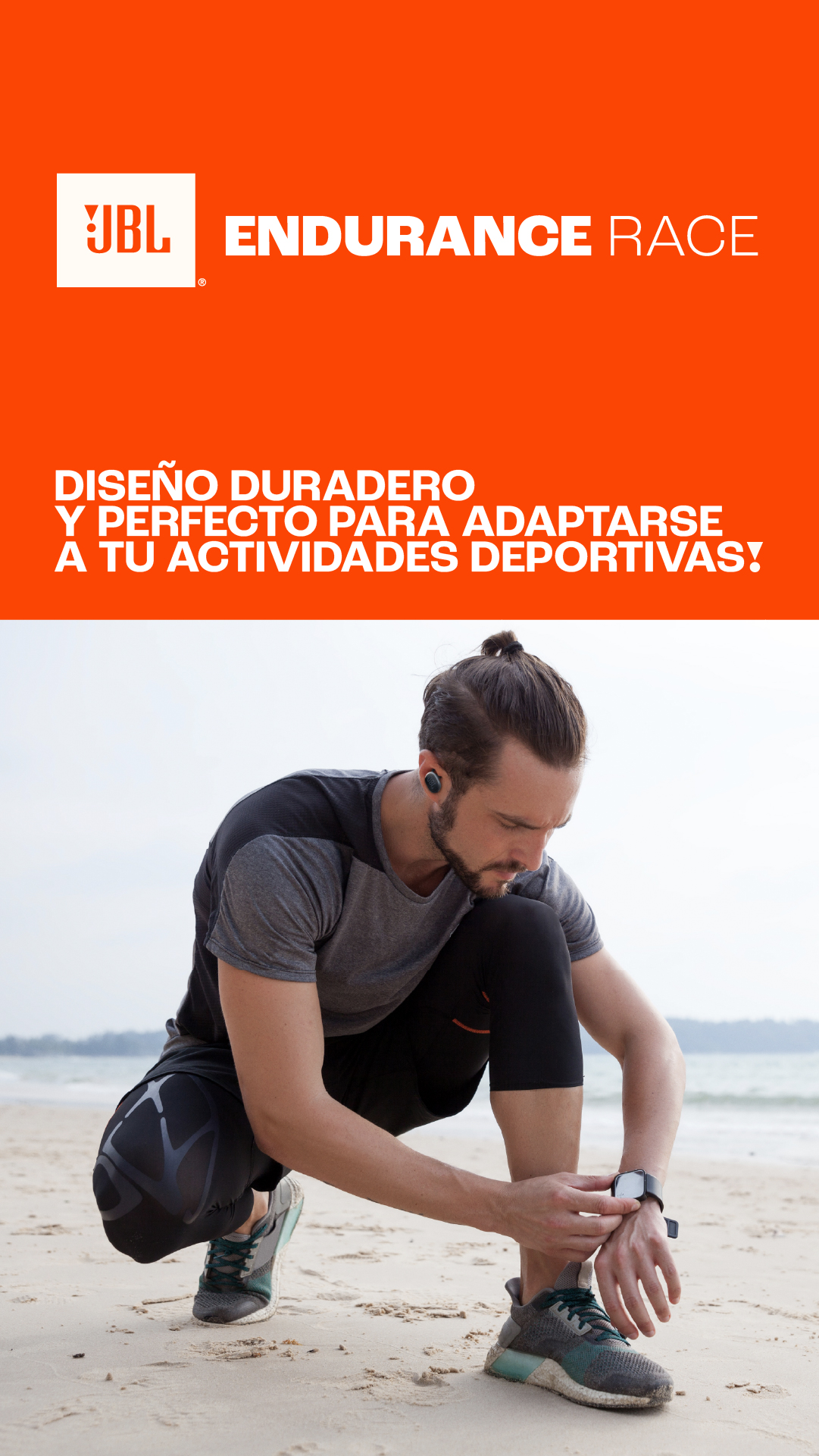 JBL Argentina Facebook ad: ¡Descubrí JBL Endurance Race!