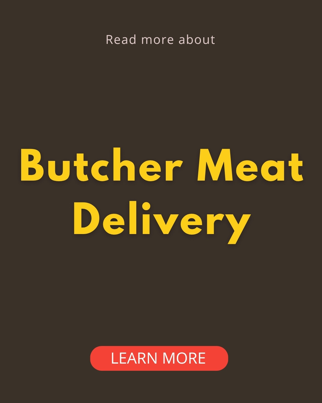 Drive Sense Facebook ad: Butcher Meat Delivery Tips For Home Cooks