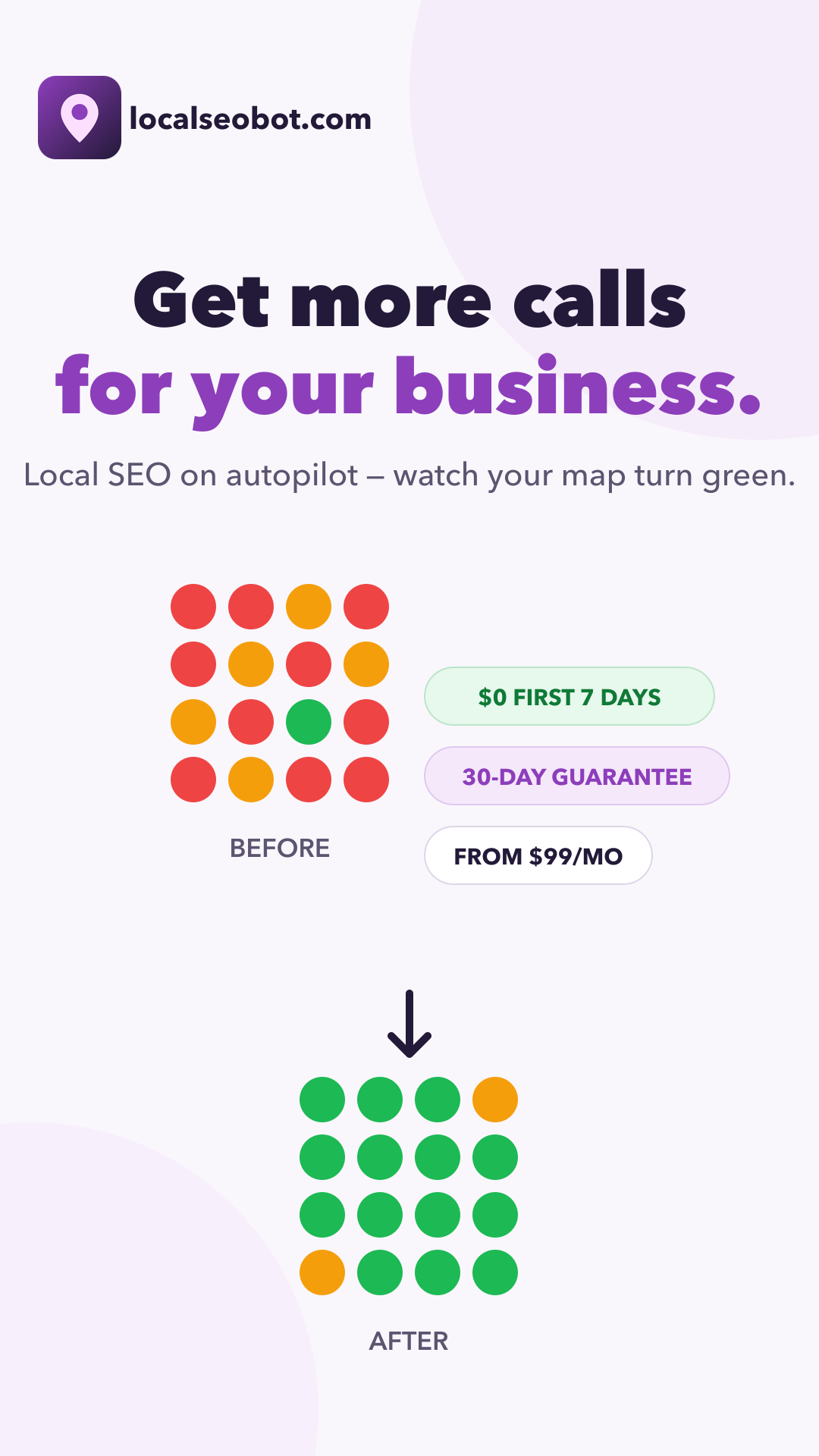 Local SEO Bot Facebook ad from Jun 13, 2026