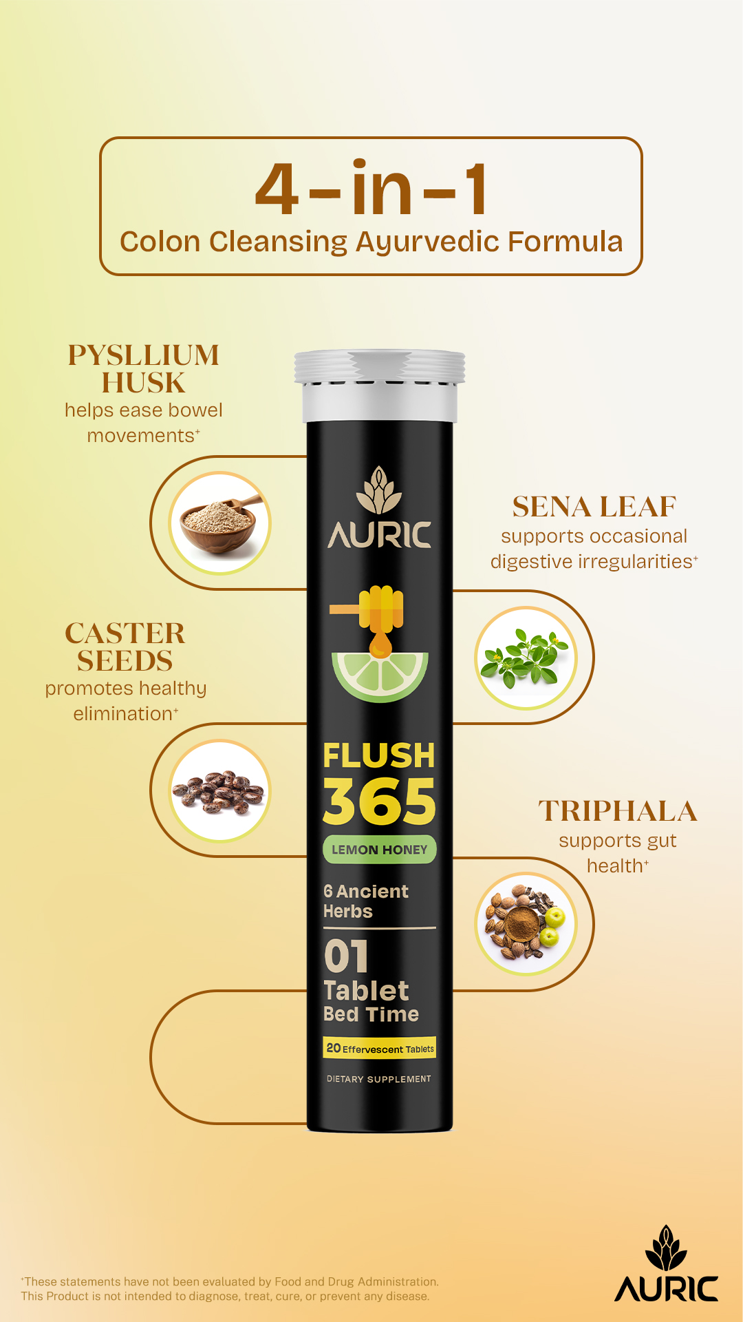 drinkauric.us Facebook ad