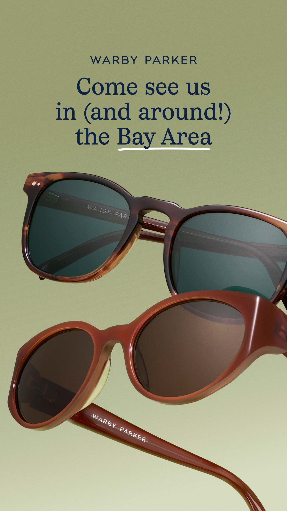 Warby Parker Facebook ad