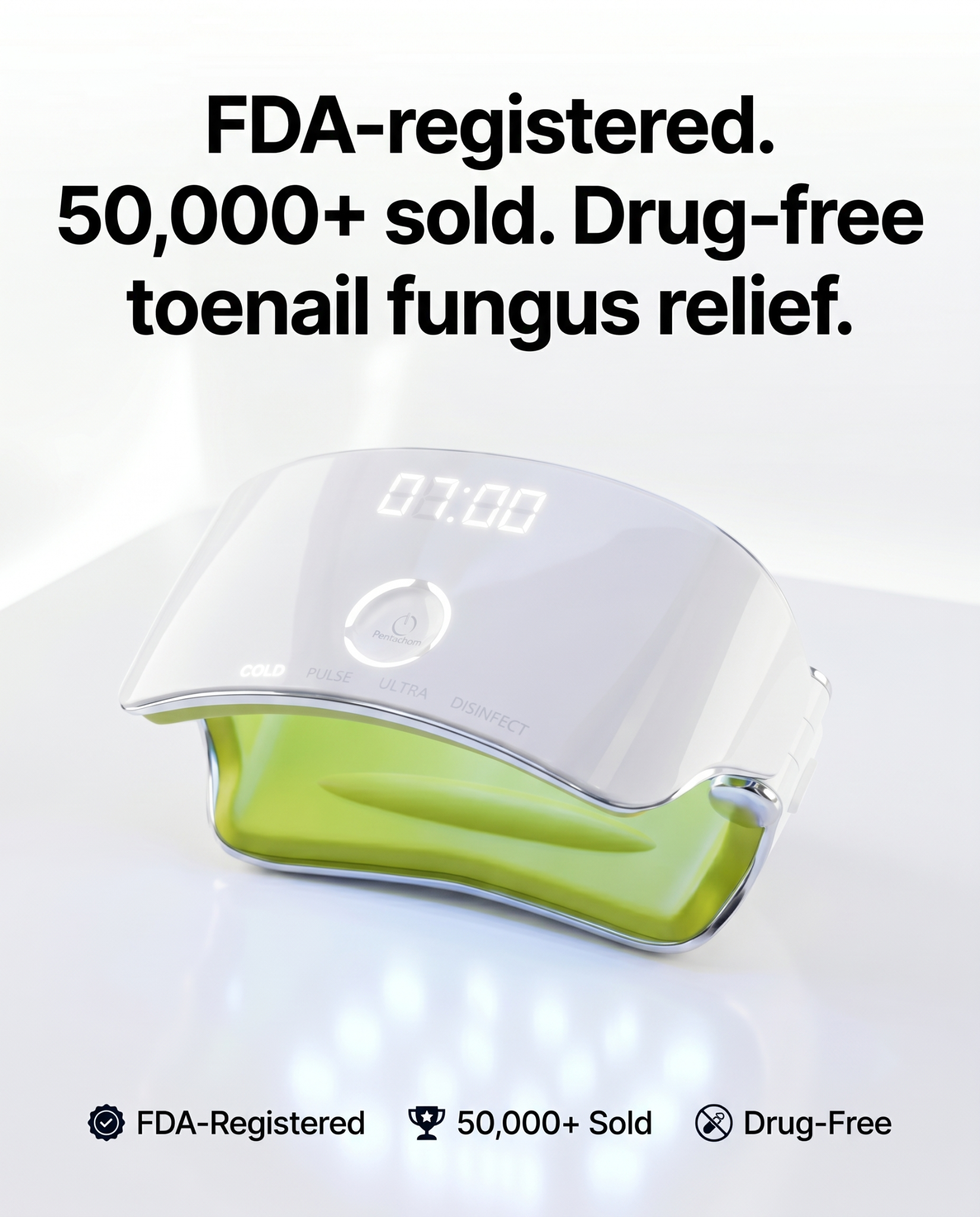 Dermachom Facebook ad: No Pills. No Prescription. No Liver Risk.