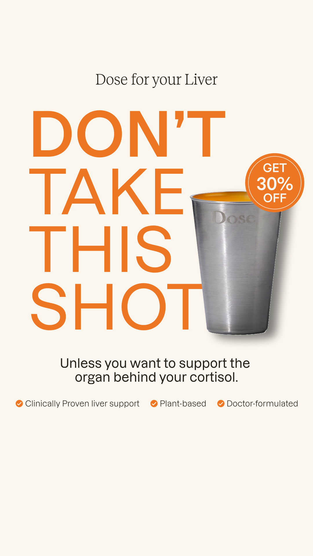 Dose Facebook ad