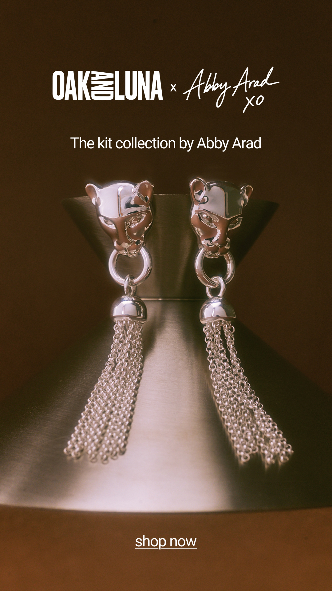 Oak and Luna Facebook ad: THE KIT, by Abby Arad.