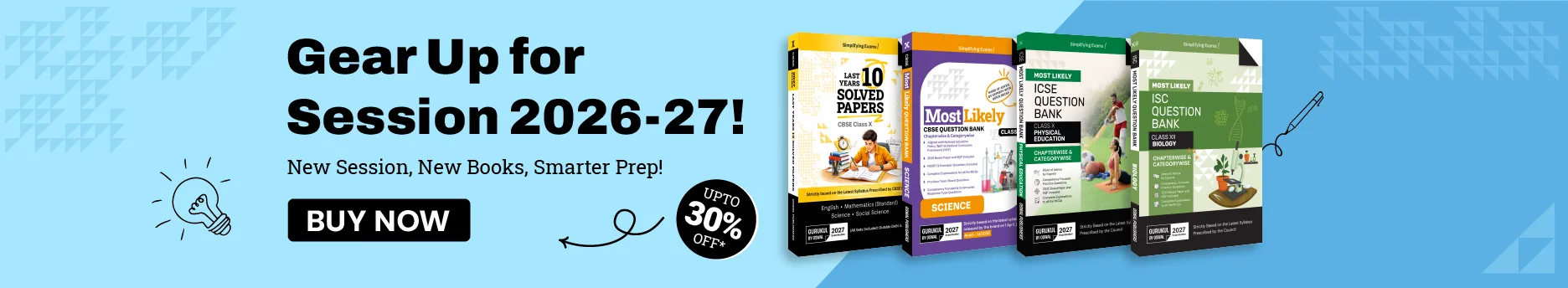 Oswal Publishers India Facebook ad: Buy New Session Books Now