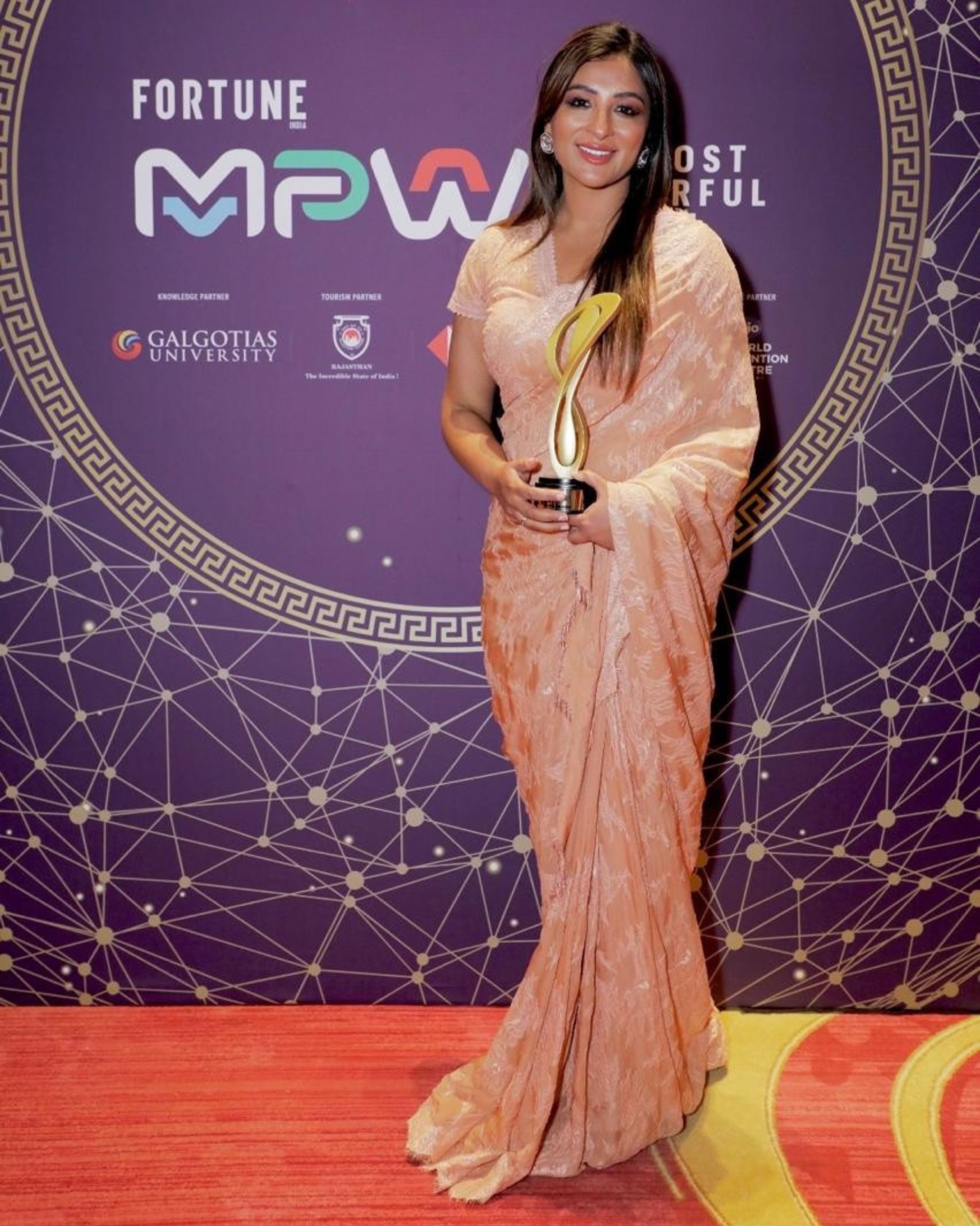 Alisha Moopen Facebook ad: Honoured to receive Fortune India's Most Powerful Women…