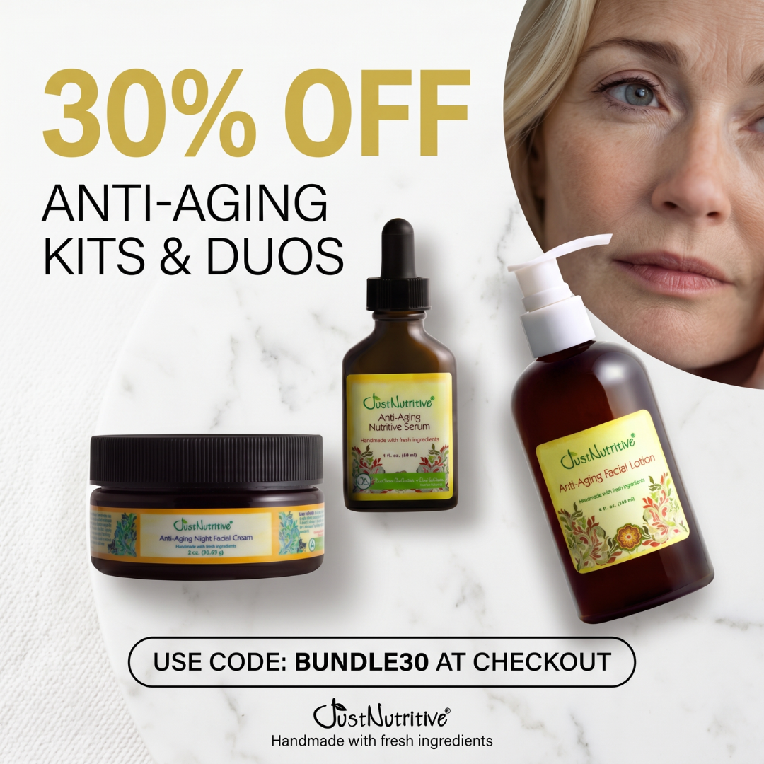 Just Nutritive Hair and Skin Care Facebook ad