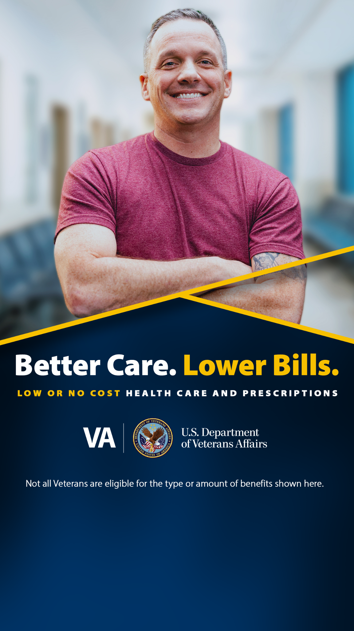U.S. Department of Veterans Affairs Facebook ad