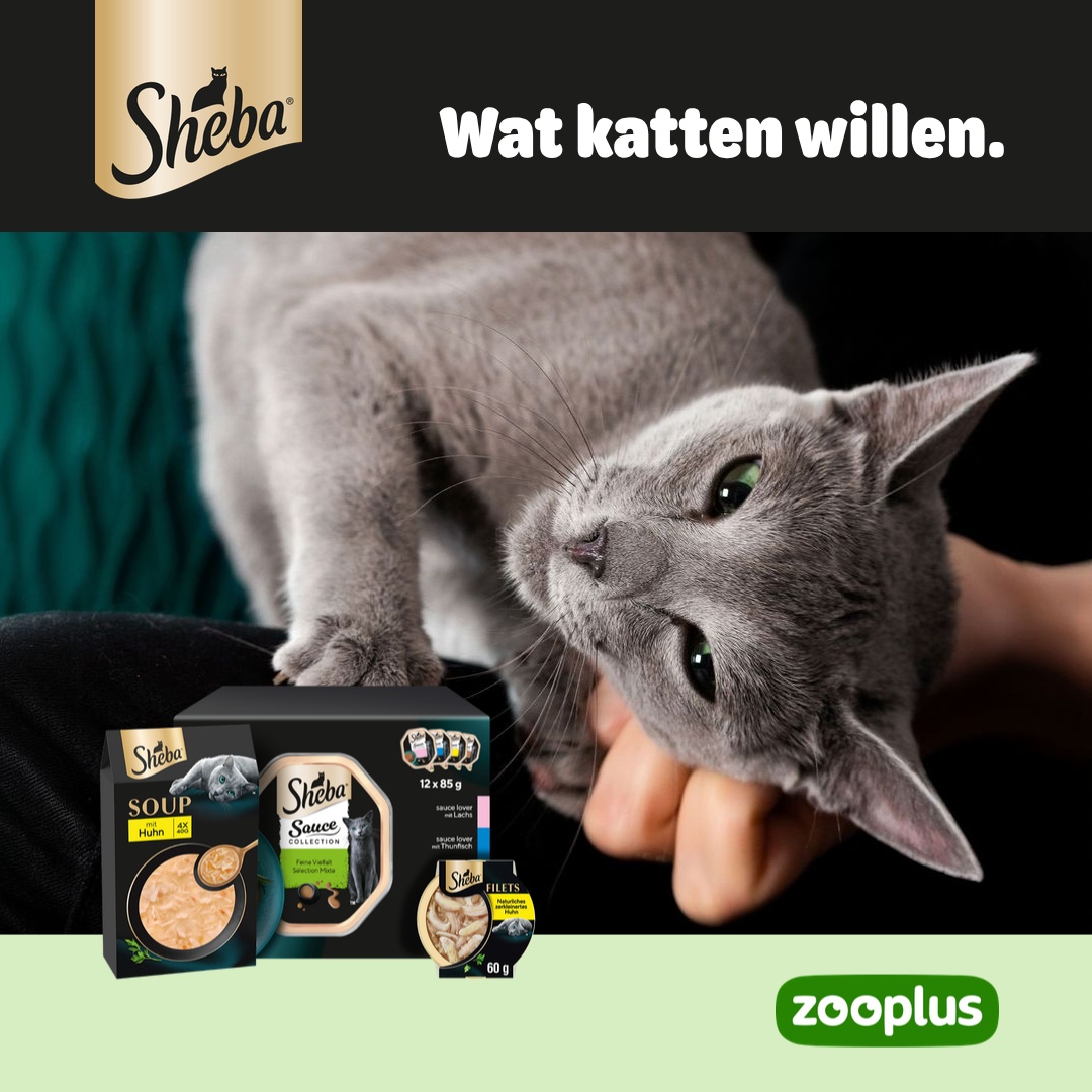 zooplus Facebook ad: SHEBA