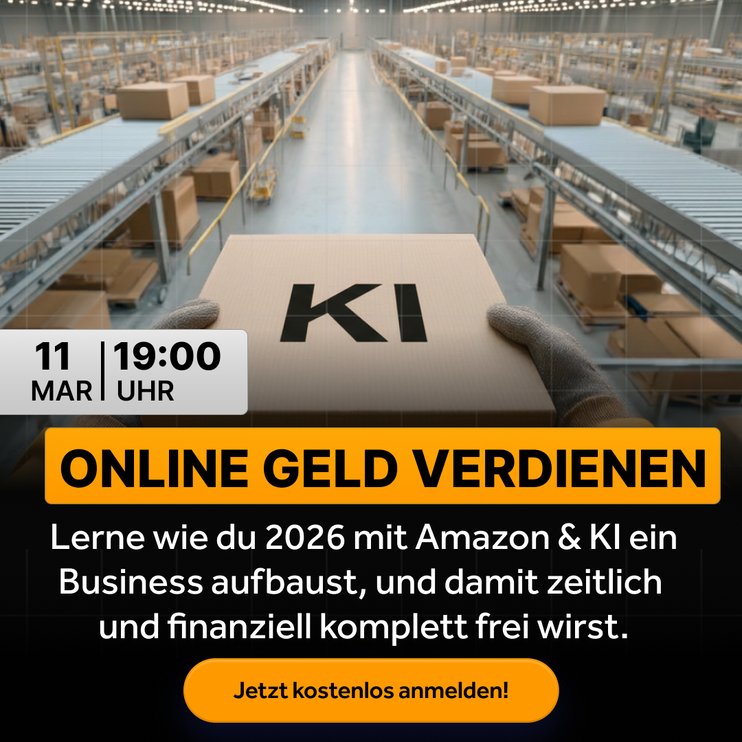 Amz-Seller-System Facebook ad: Online Geld verdienen mit Amazon