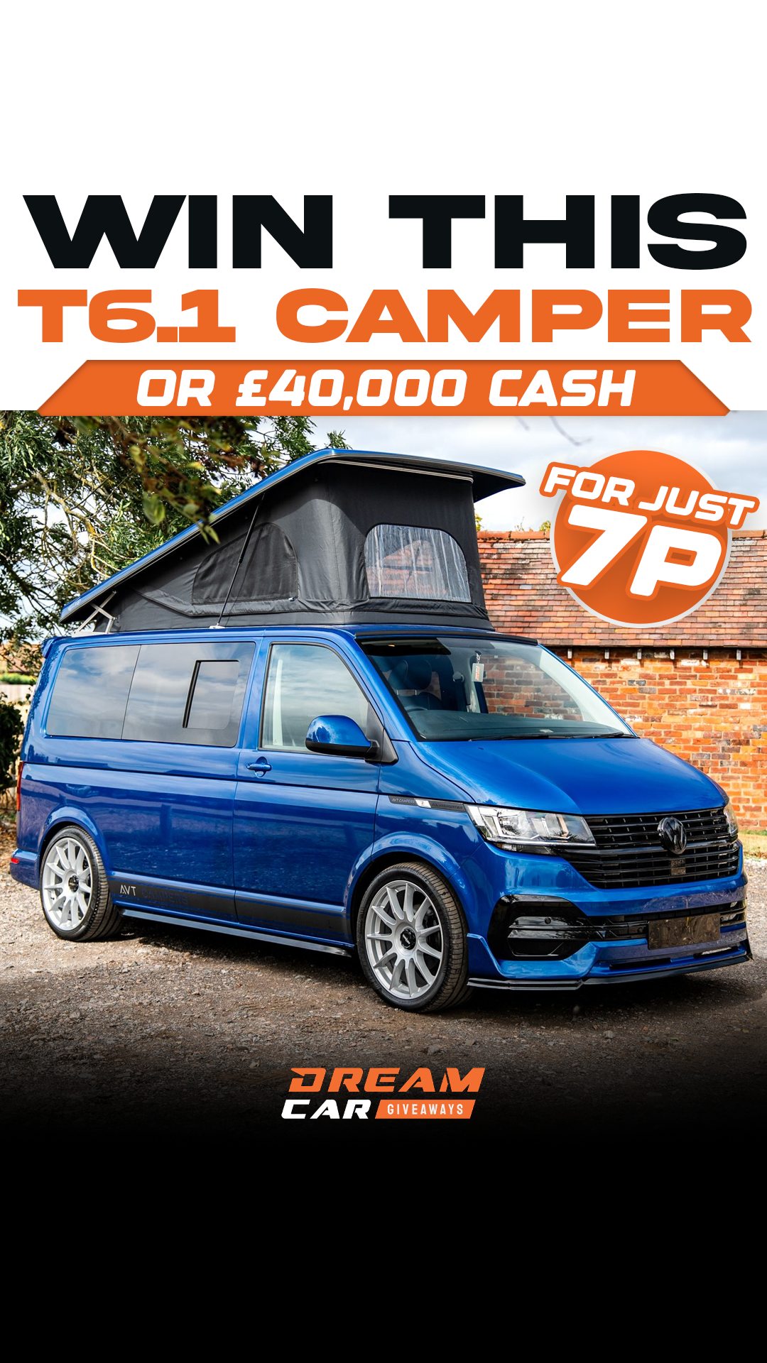 Dream Car Giveaways Facebook ad