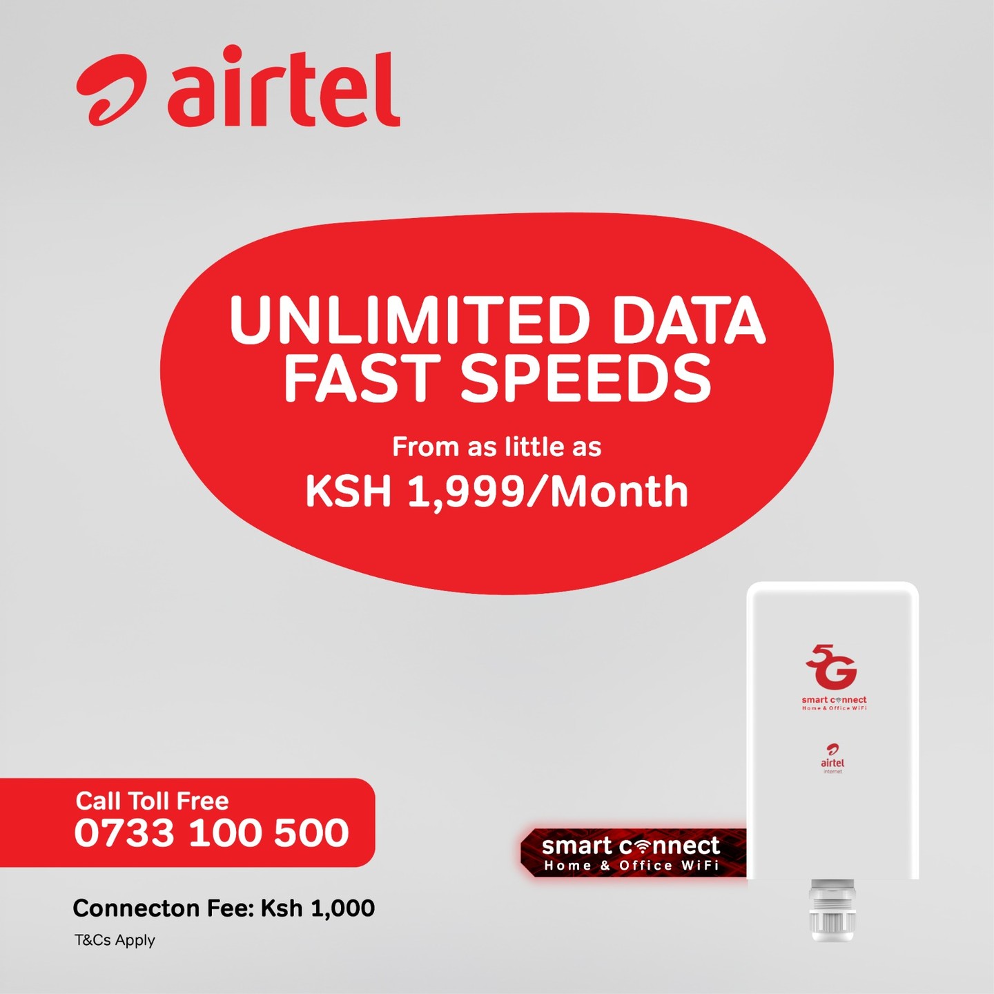 Airtel Kenya Facebook ad: Airtel | Prepaid | Postpaid | 4G | International Money…