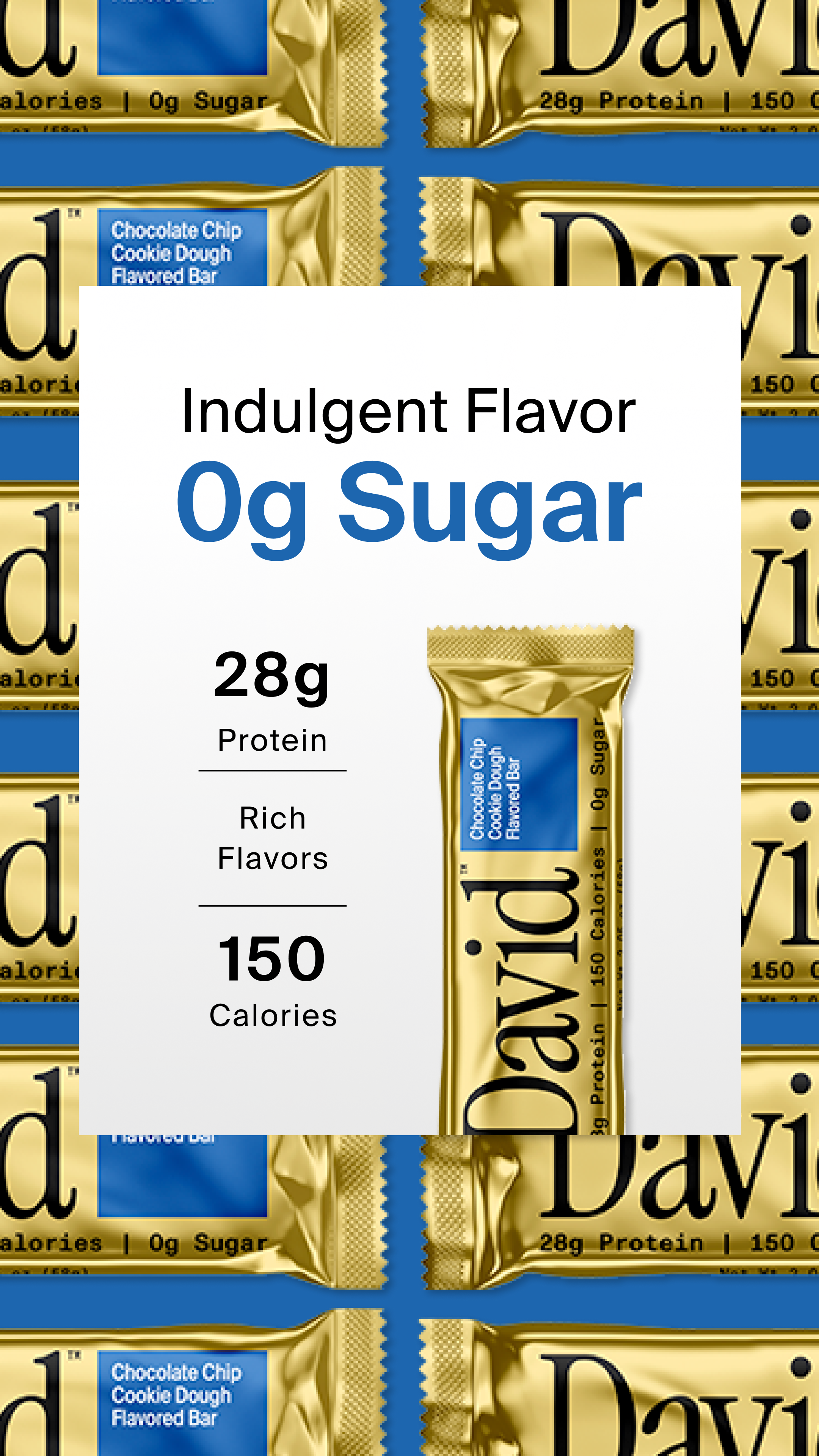 David Protein Facebook ad
