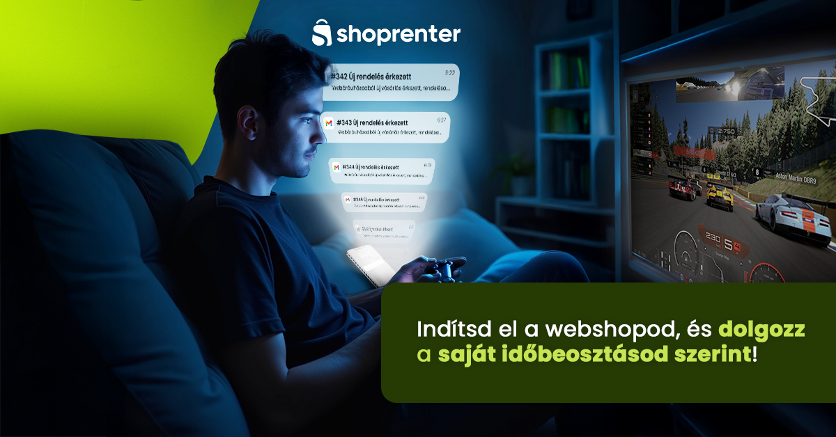 Shoprenter Facebook ad