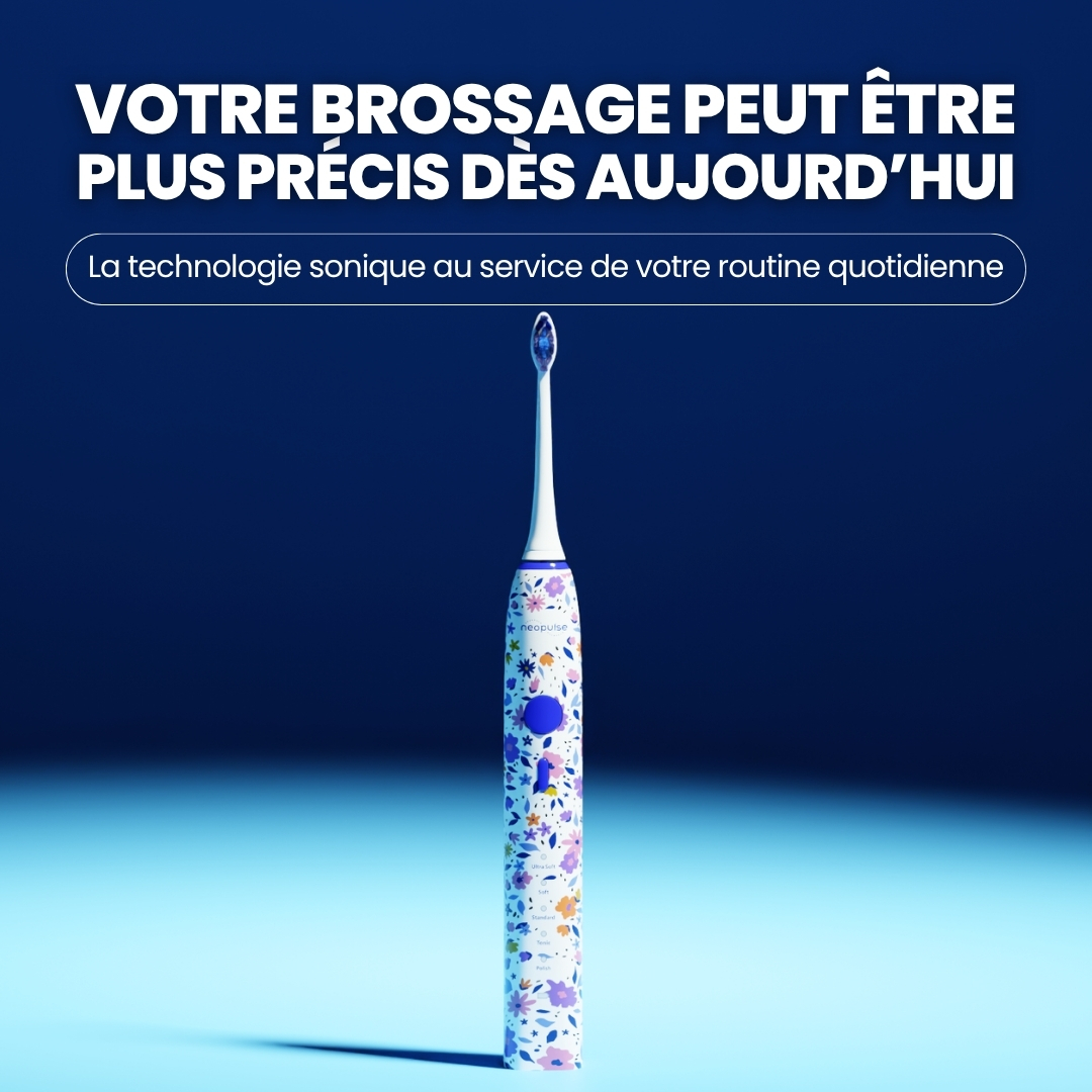Neopulse Facebook ad: Brosse à dents électrique sonique NEOSONIC
