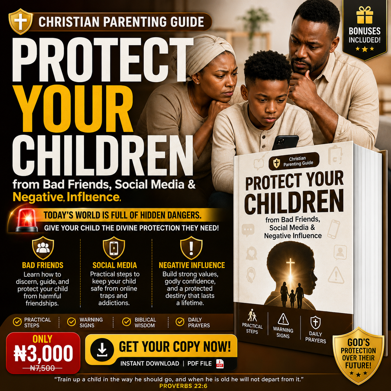 Mount Zion Films Production Facebook ad: Who Is Your Child Really Moving With?