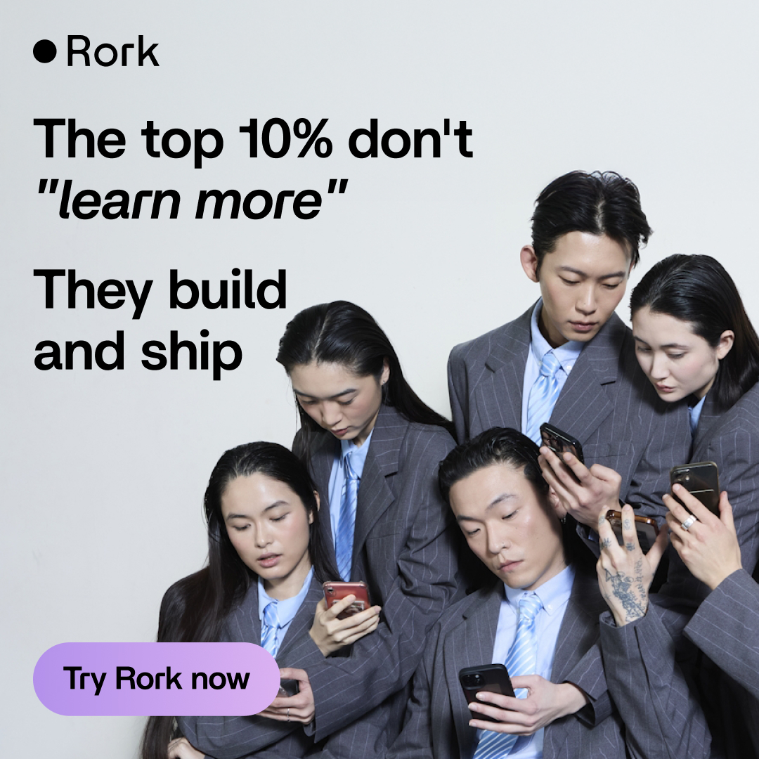 Rork. Build native mobile apps, fast. Facebook ad