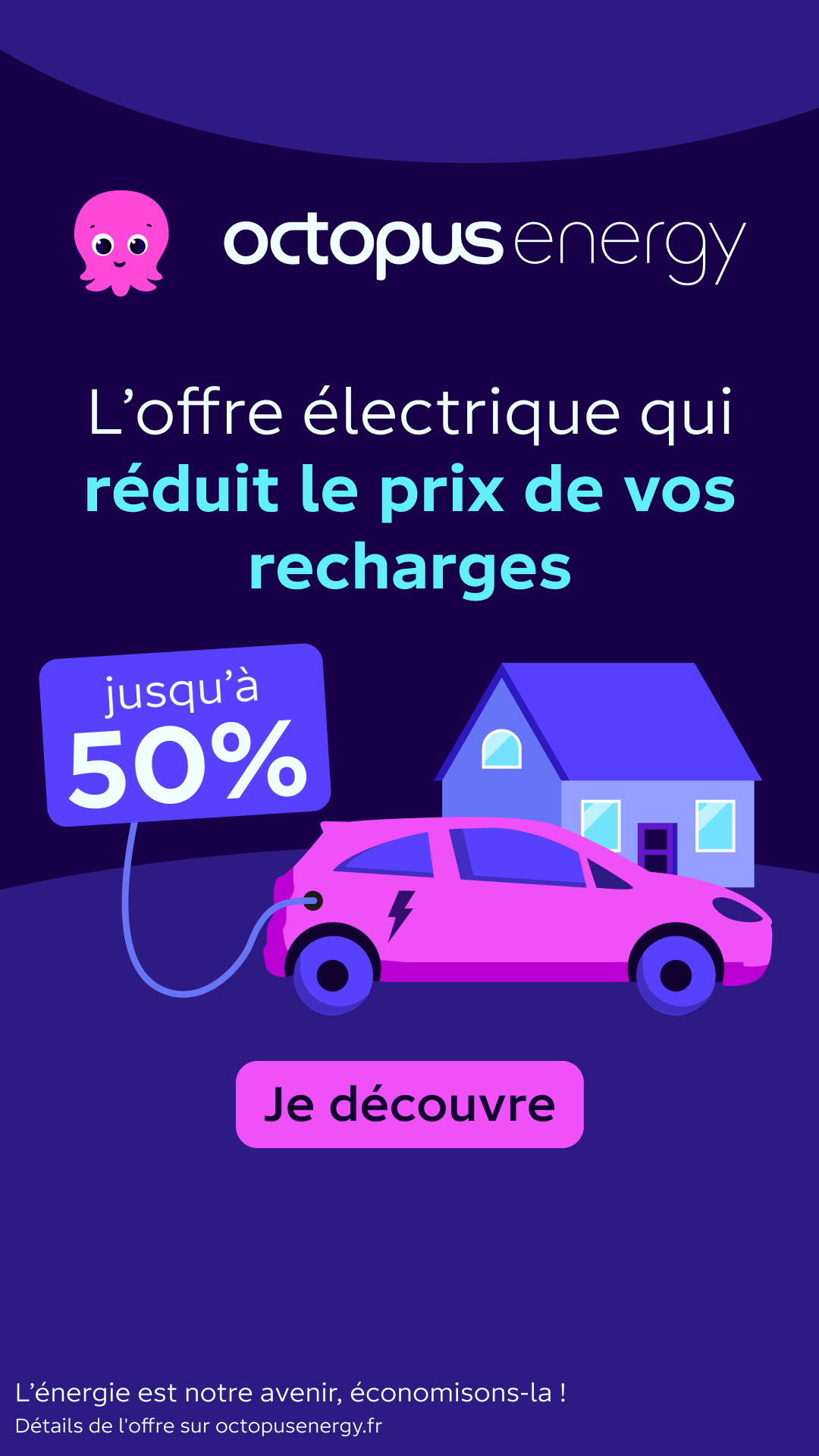 Octopus Energy Facebook ad