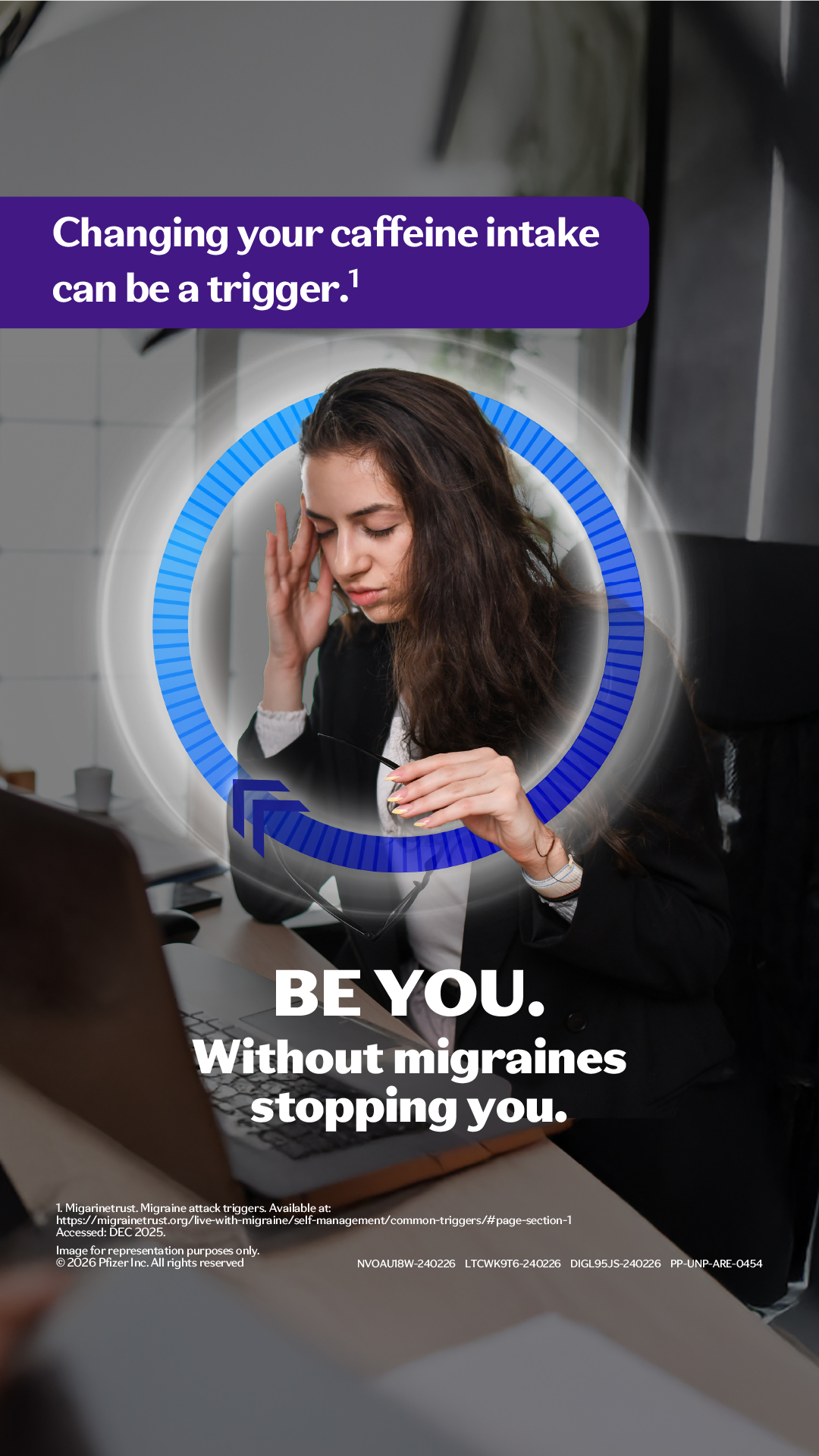 Pfizer in Gulf Facebook ad