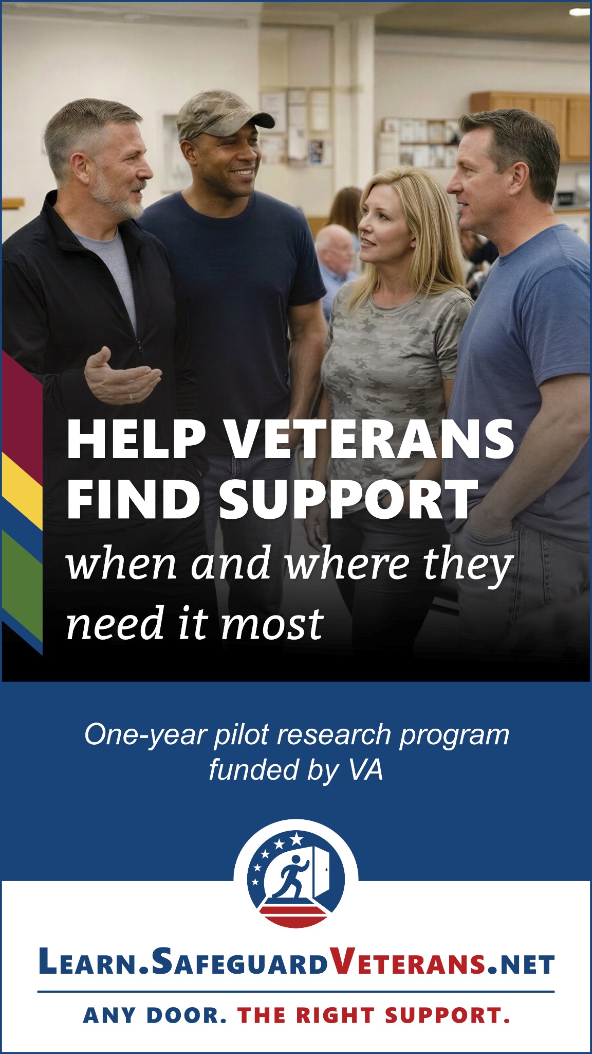 Safeguard Veterans Facebook ad from Jul 3, 2026