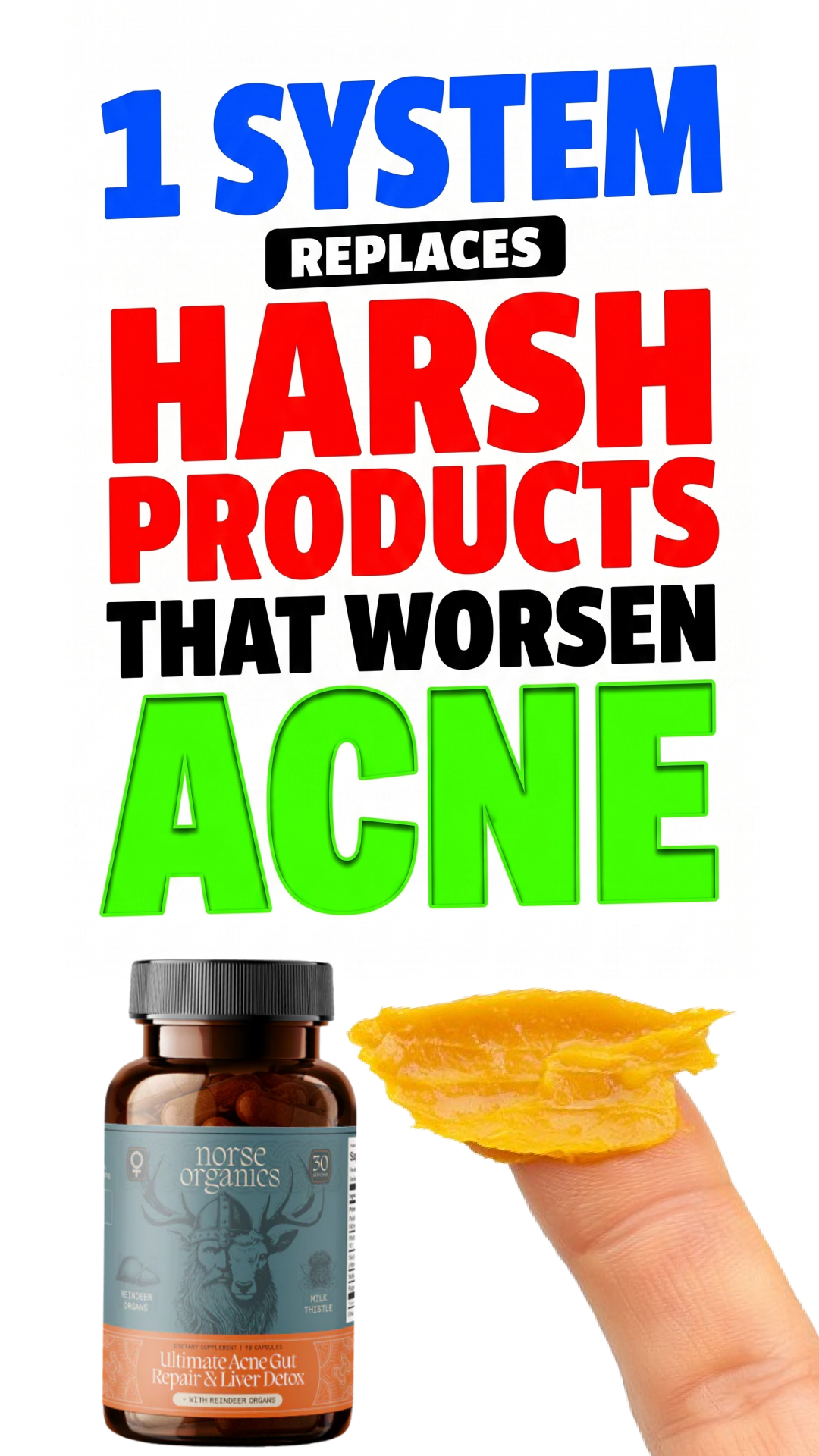 Norse Organics Facebook ad