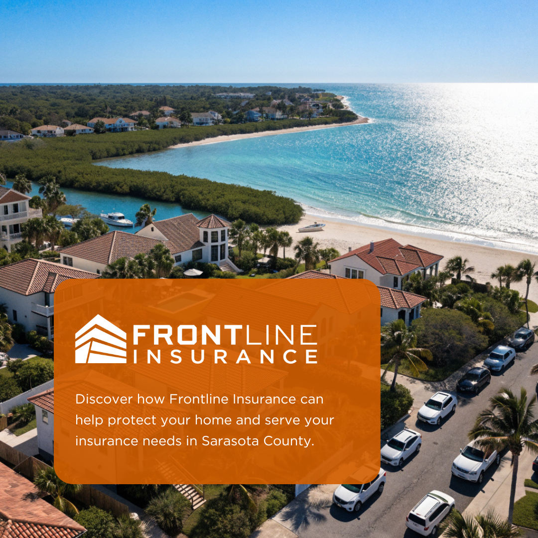 Frontline Insurance Digital Agency Facebook ad: New Look. Same Frontline.