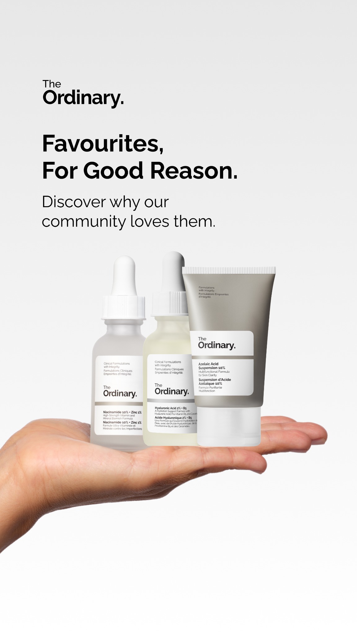 The Ordinary Facebook ad