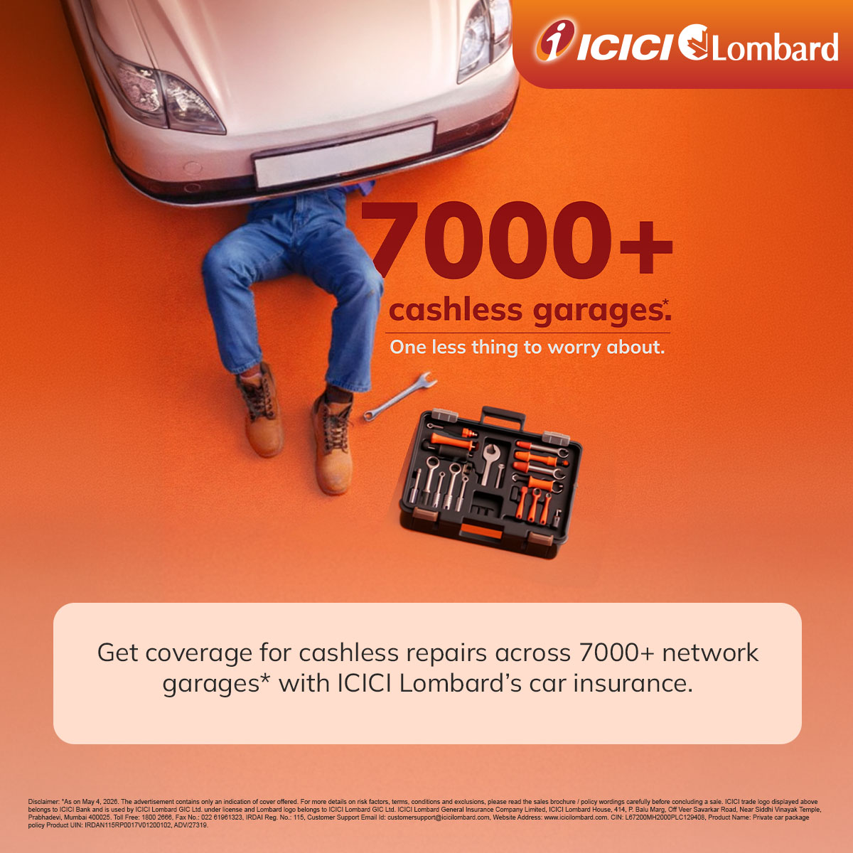 ICICI Lombard Facebook ad