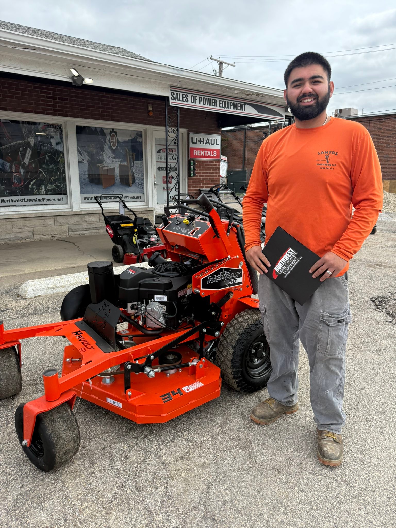 Northwest Lawn & Power Equipment Facebook ad: Start off to a GREAT week