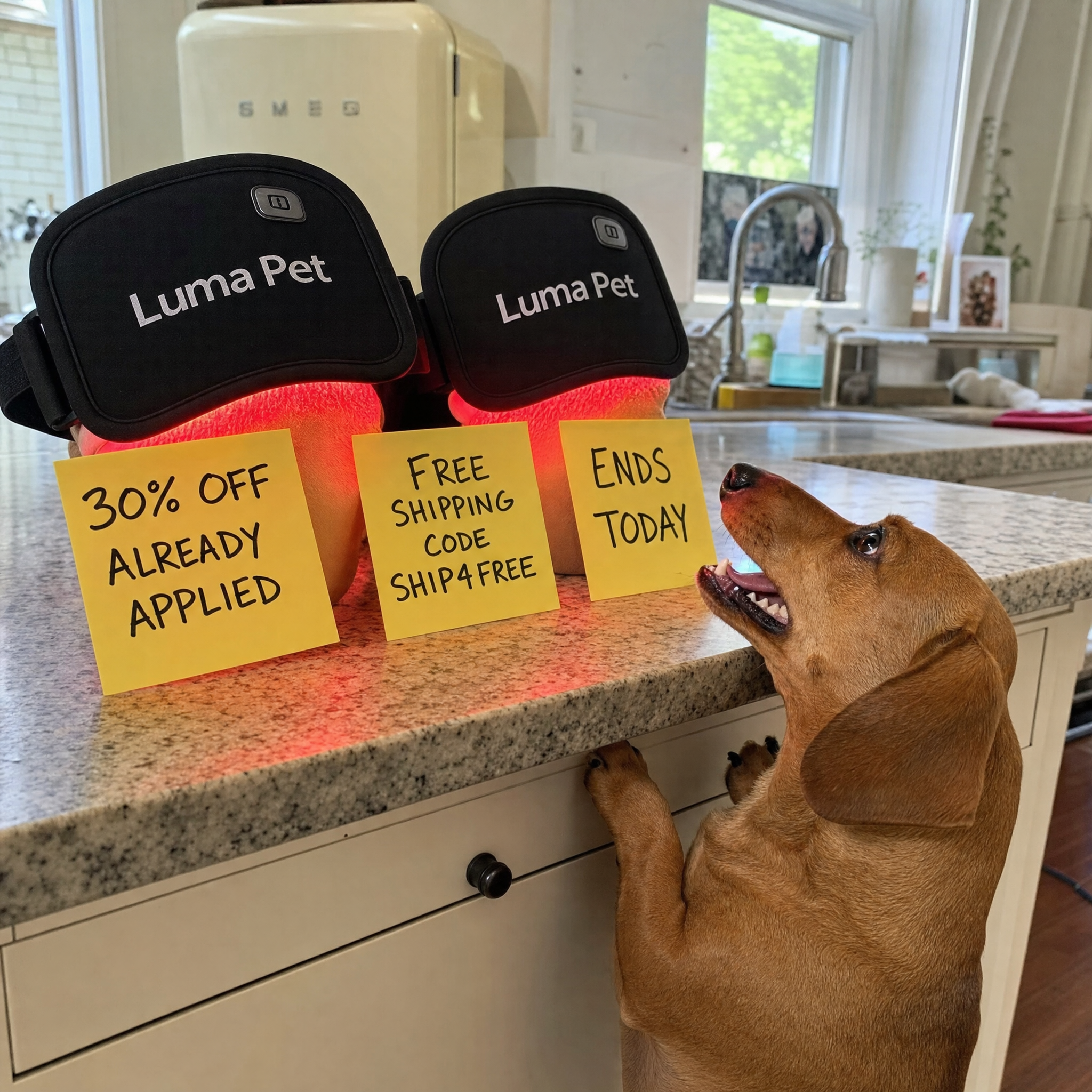 Luma Pet Facebook ad