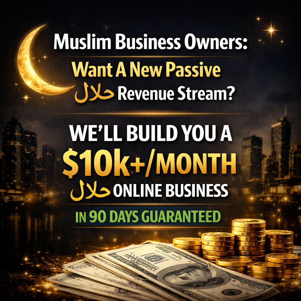 Seara Consulting Facebook ad: How To Build a 6-Figure Halal Business