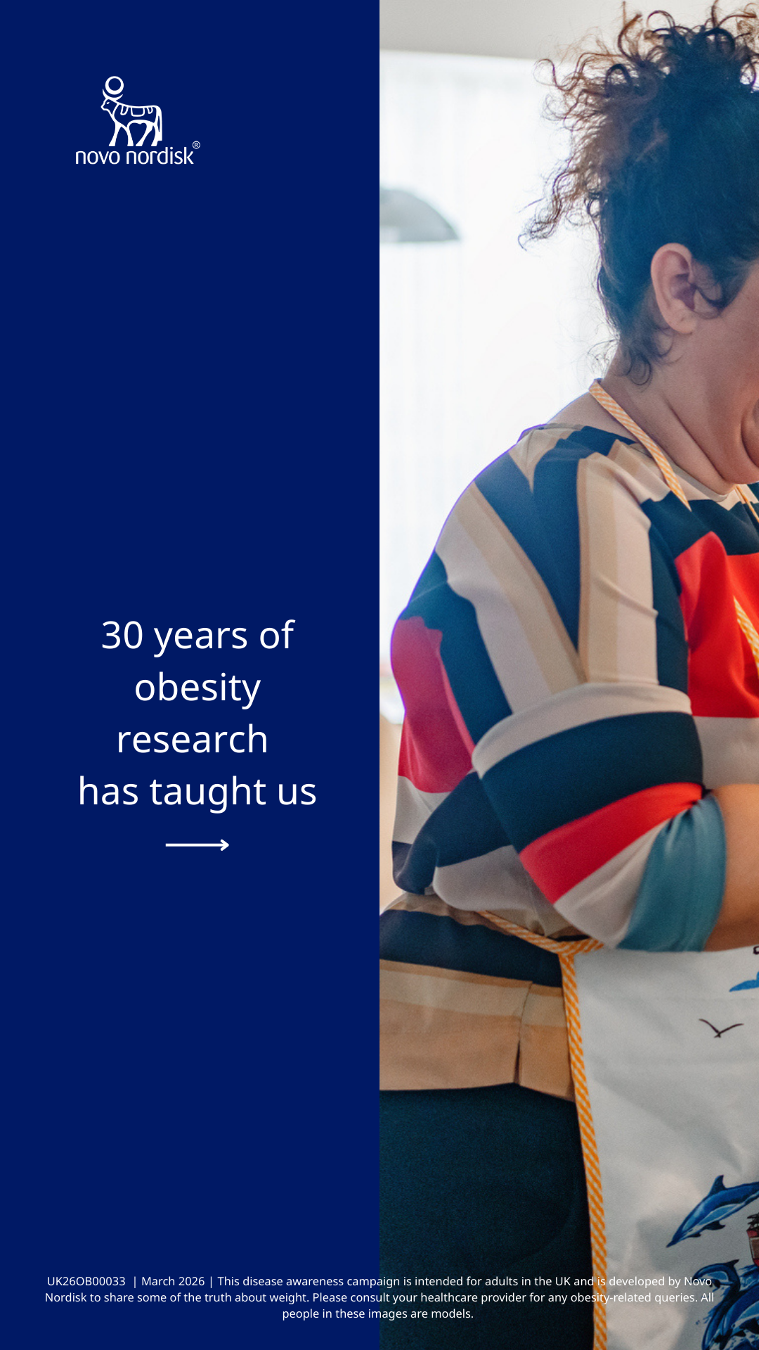 Novo Nordisk Facebook ad