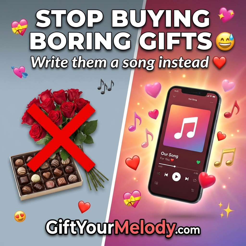 Gift Your Melody Facebook ad
