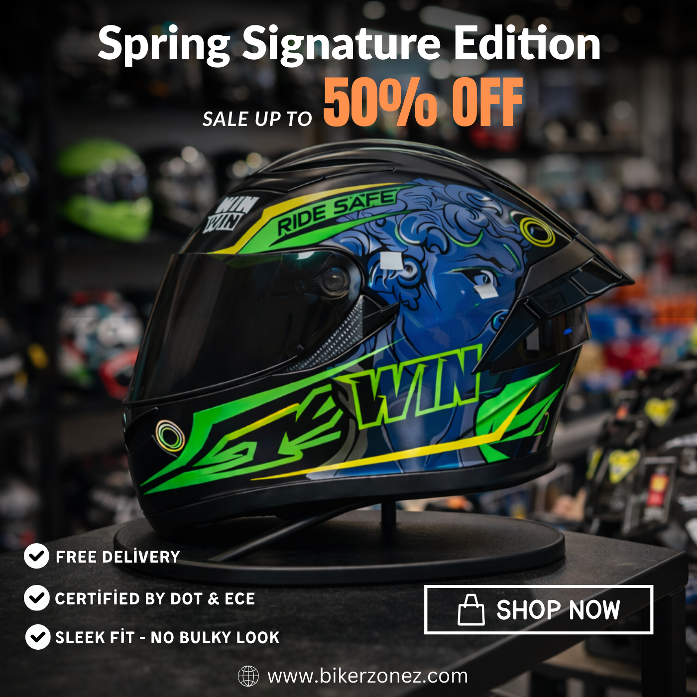 BikerZonez Facebook ad