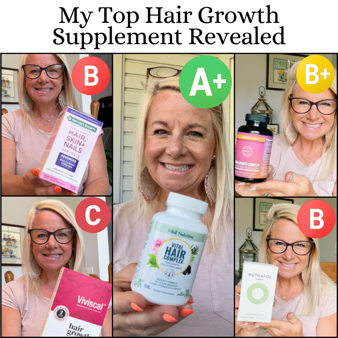 Laura Jensen - Hair Expert Facebook ad: #1 Hair Growth Vitamin Revealed