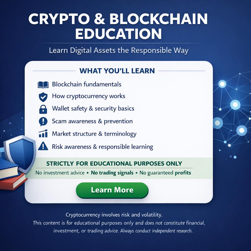 Vivienne Aldridge Facebook ad: Learn the basics of crypto and digital assets.