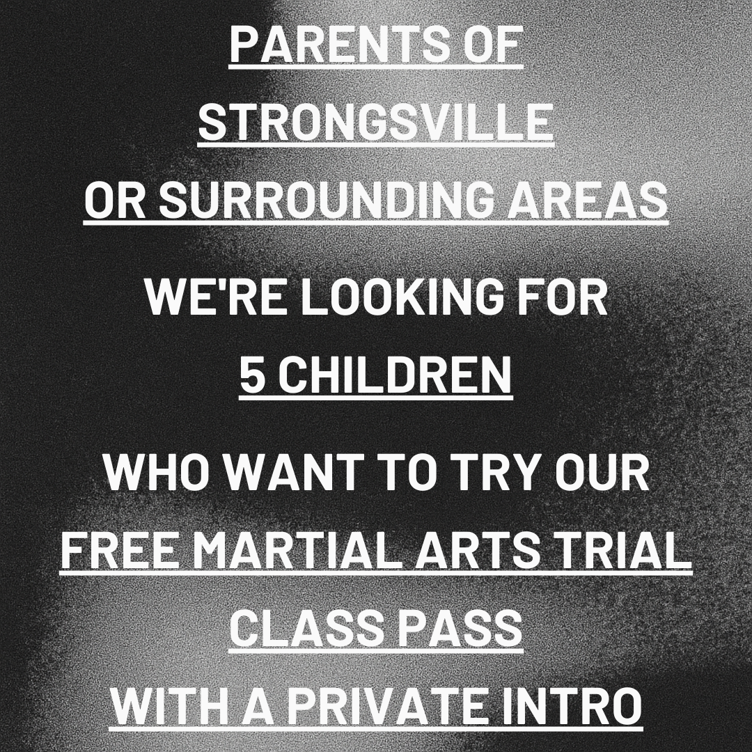 Vanyo MMA Facebook ad: Want a FREE Kids Martial Arts Trial Class Pass?