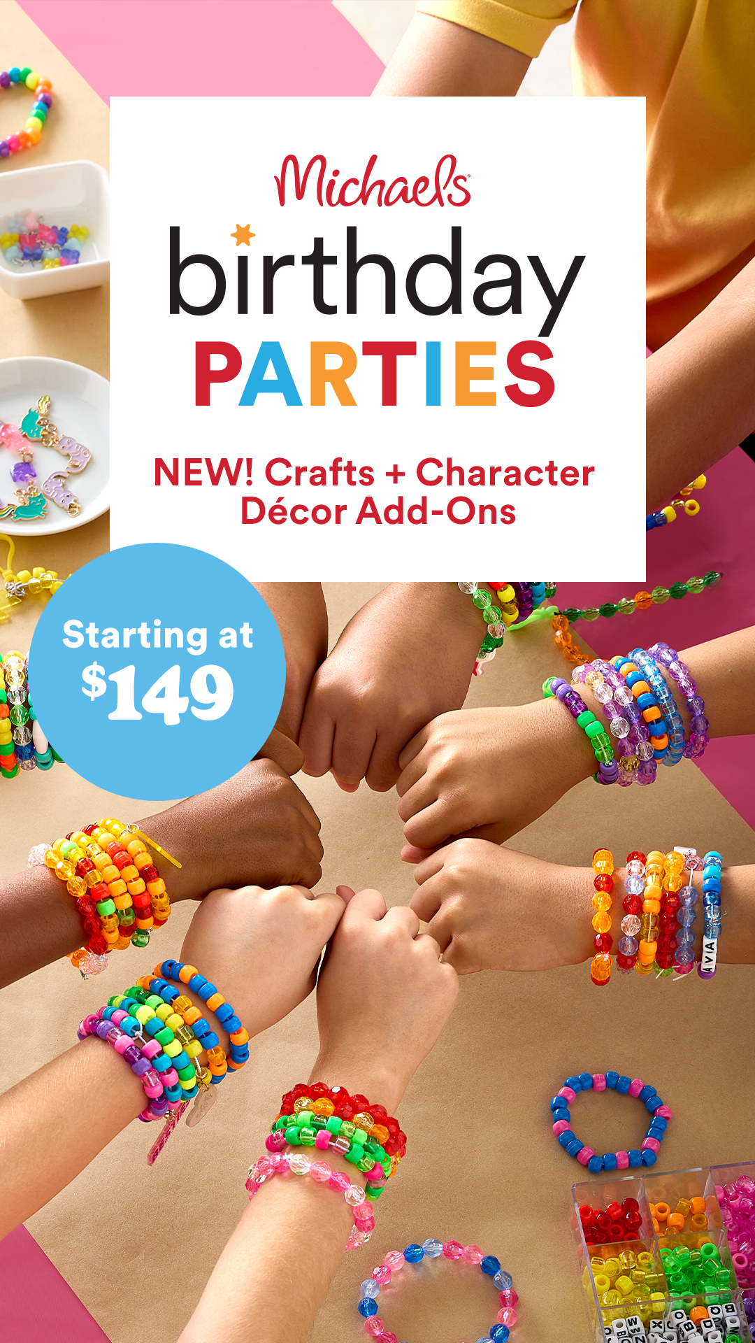 Michaels Stores Facebook ad