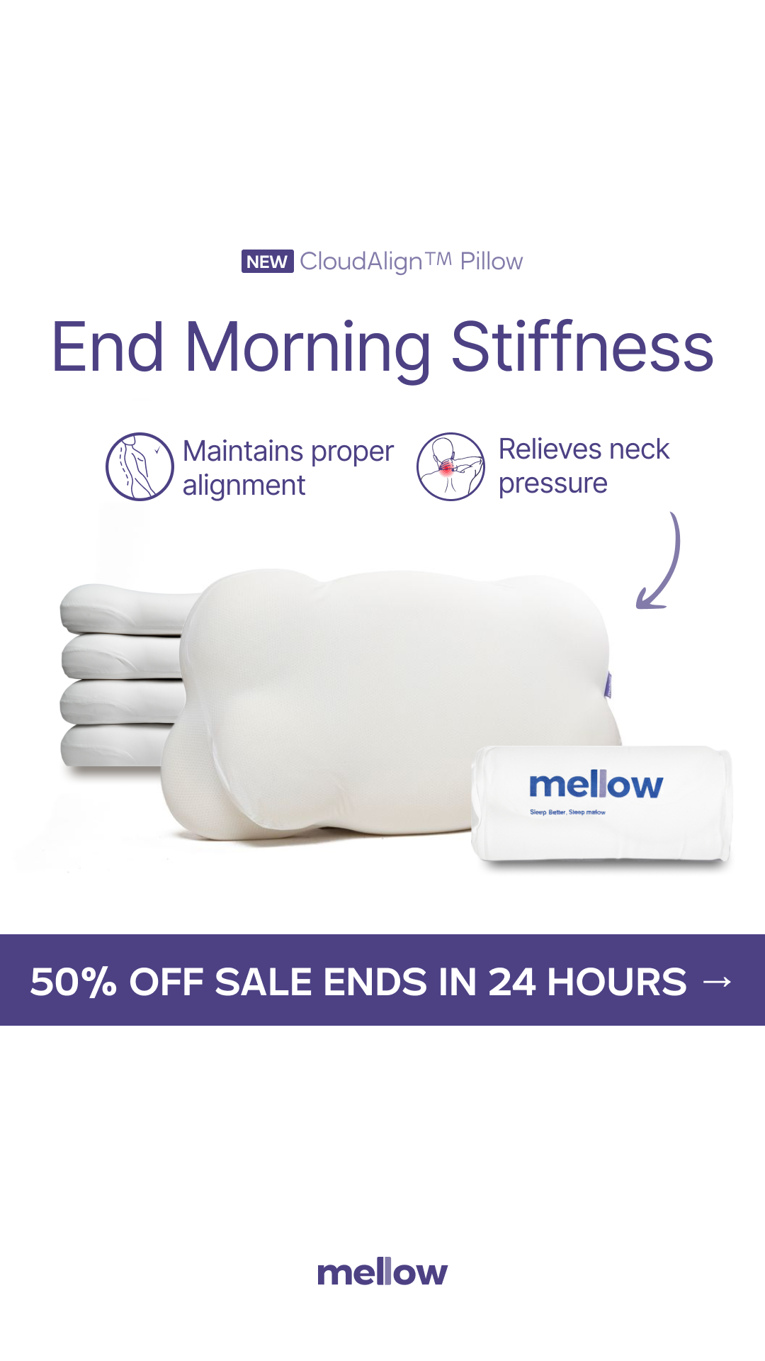 Mellow Sleep Facebook ad