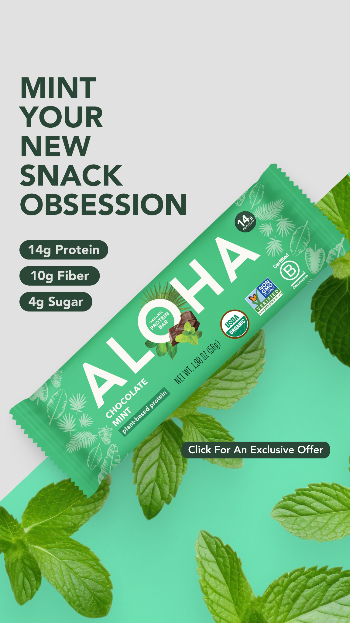 ALOHA Facebook ad