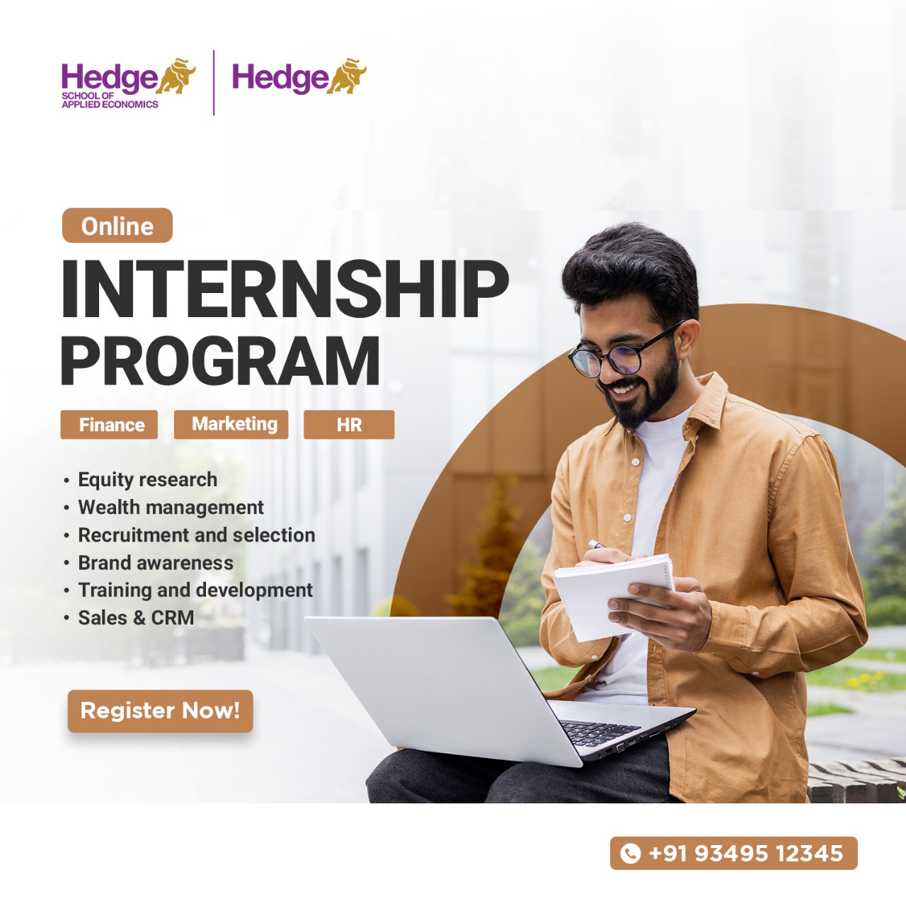 Hedge School of Applied Economics Facebook ad