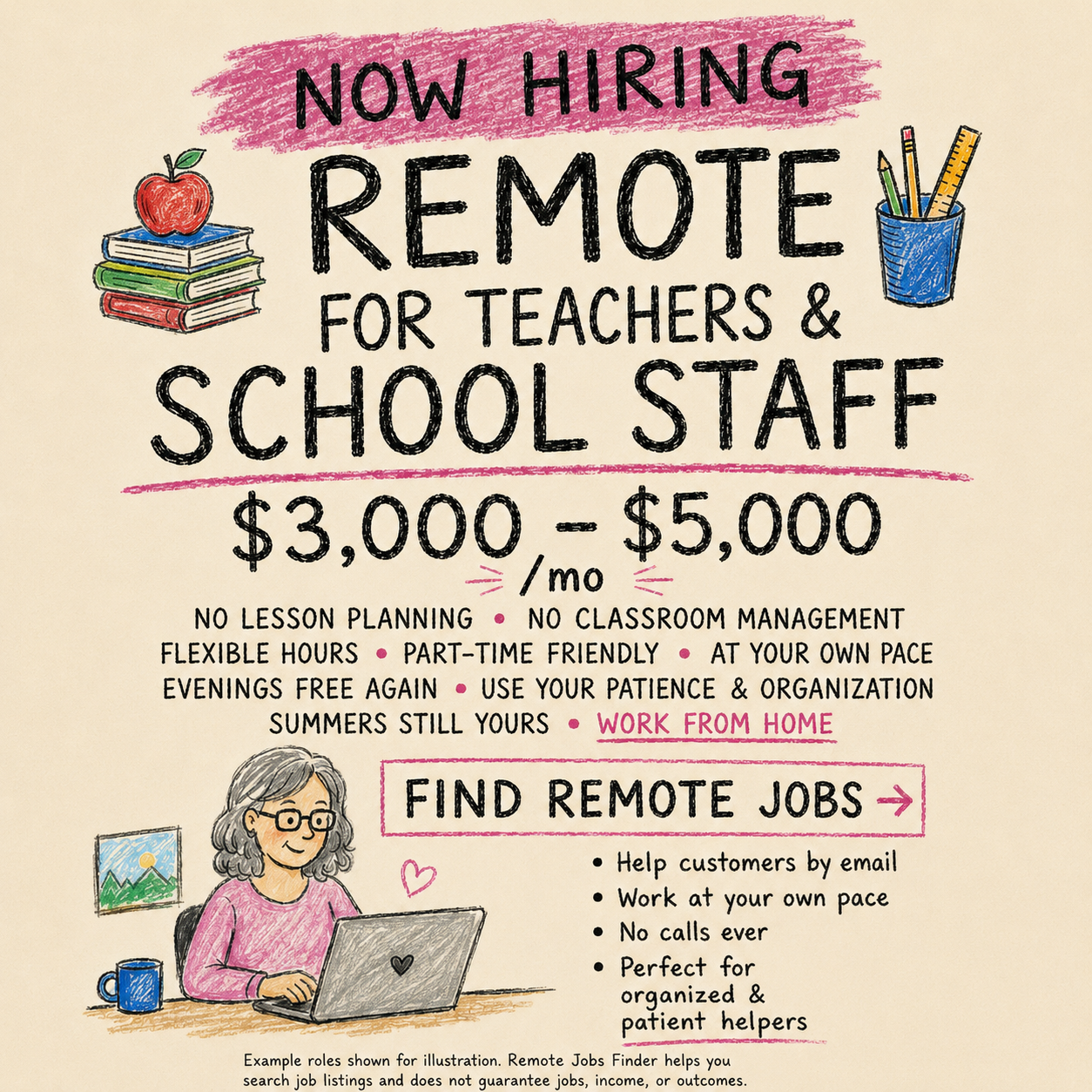 Remote Jobs Board - Work From Anywhere Facebook ad