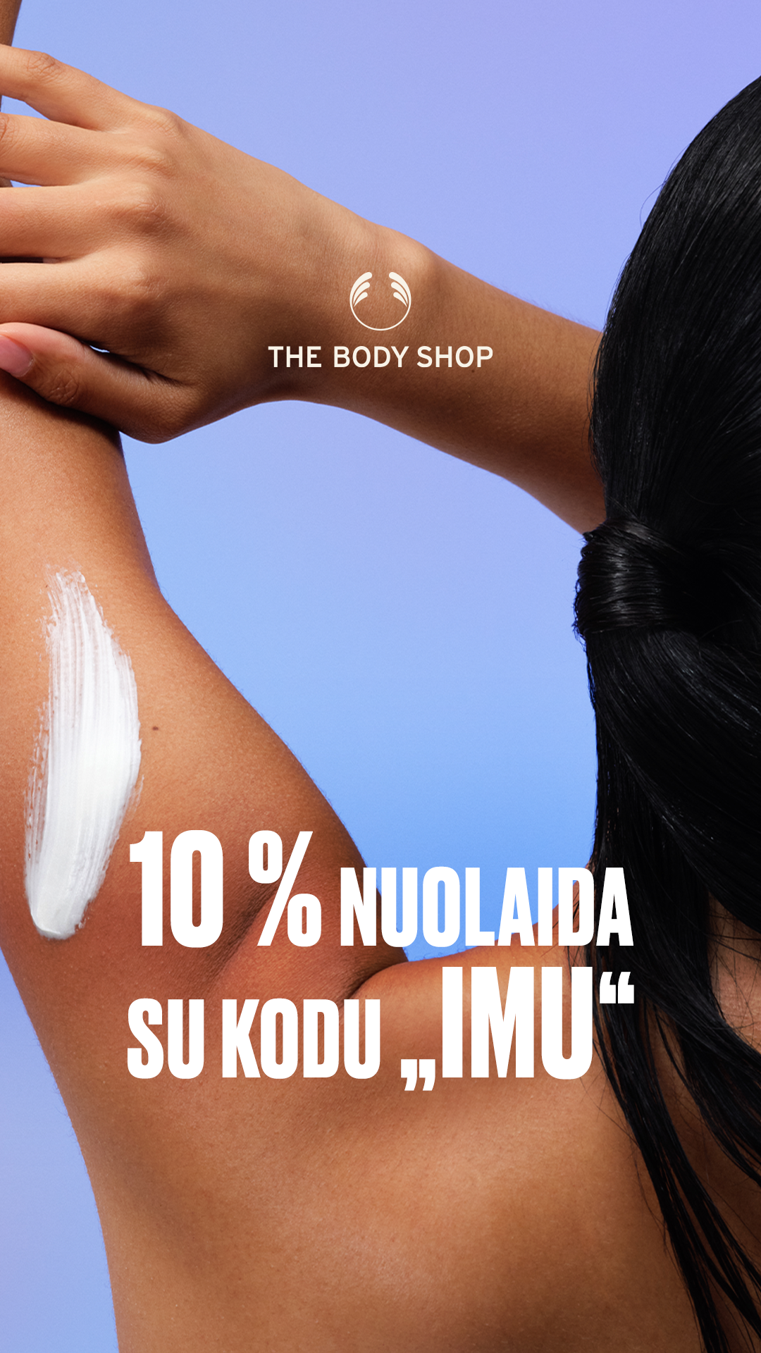 The Body Shop Facebook ad