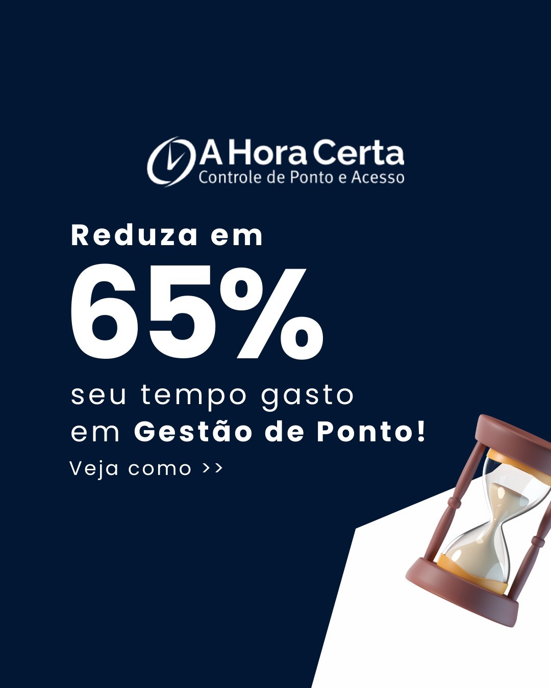 Grupo A Hora Certa Controle de Ponto Facebook ad: Imagina melhorar a gestão de ponto da sua…