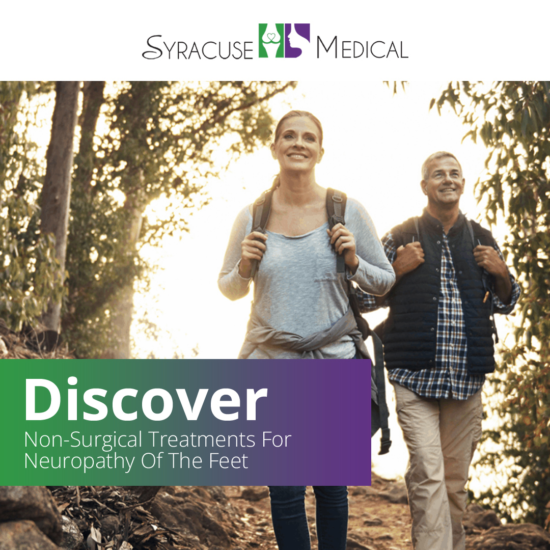 Syracuse Medical Facebook ad: Tired of burning or tingling feet?
